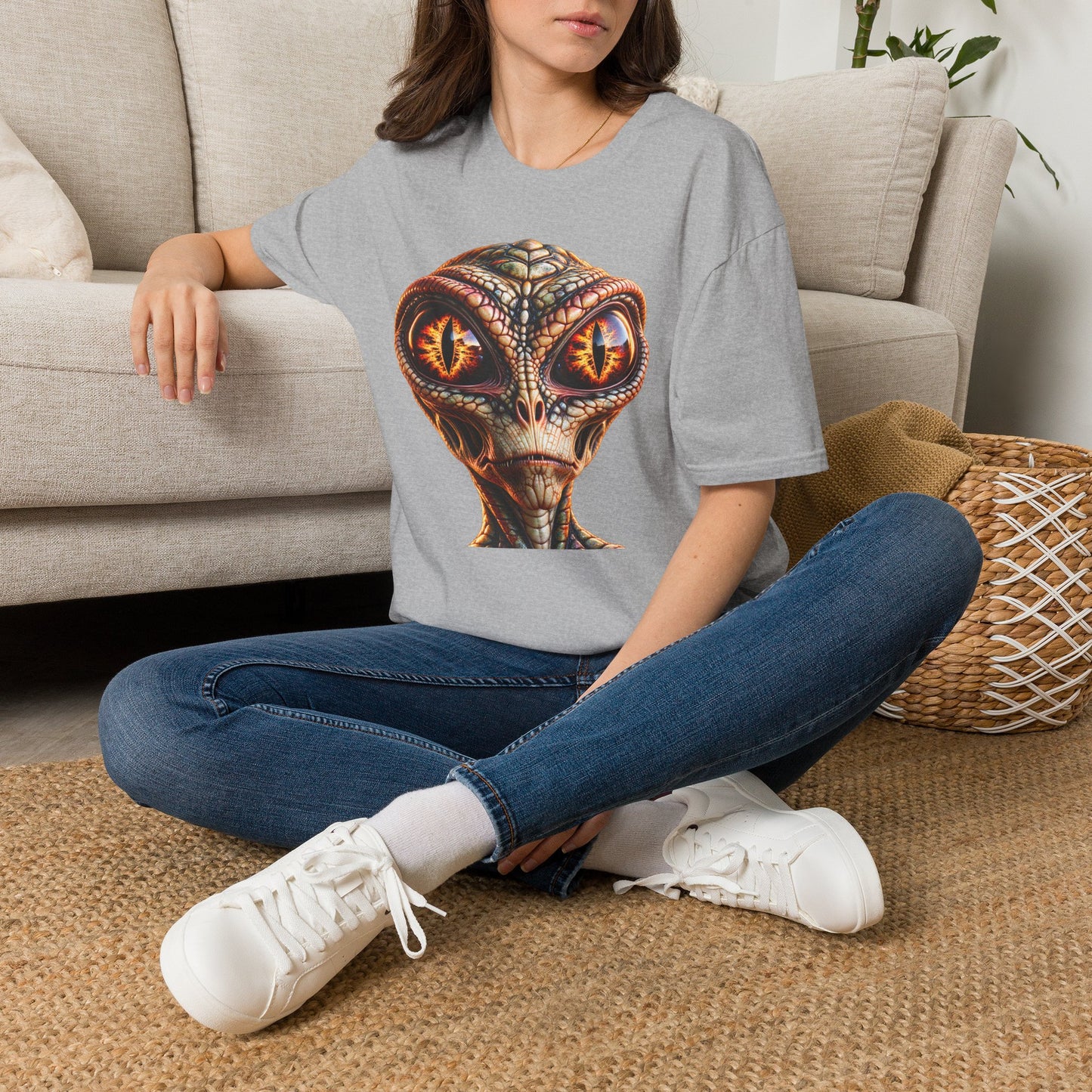 Alien Gaze - Softstyle T-Shirt
