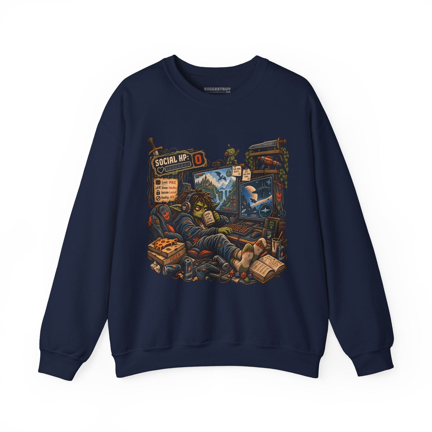 Social Zero - Crewneck Sweatshirt