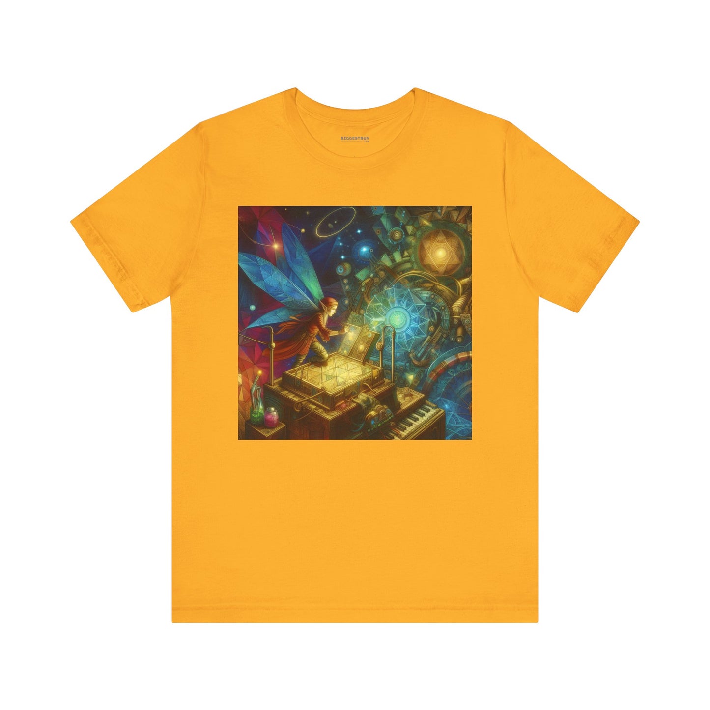 Tişört | Unisex | Jarse Tişört | Kısa Kollu | Elemental Fantezi | Silfler | Peri