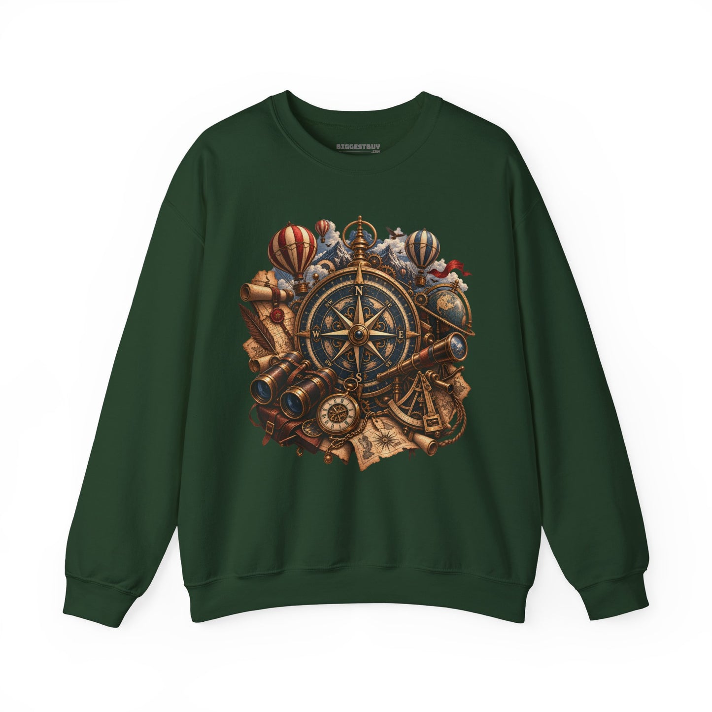 Navigatin Nostalgia - Crewneck Sweatshirt