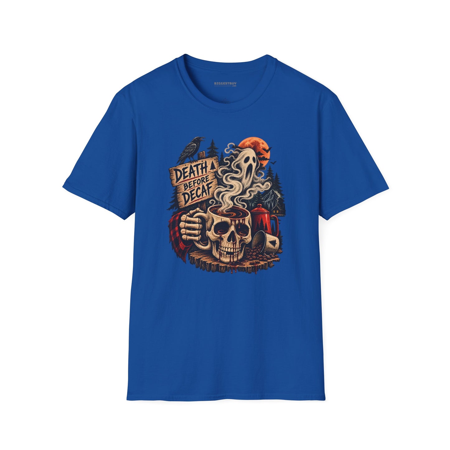 Death Decaf - Softstyle T-Shirt