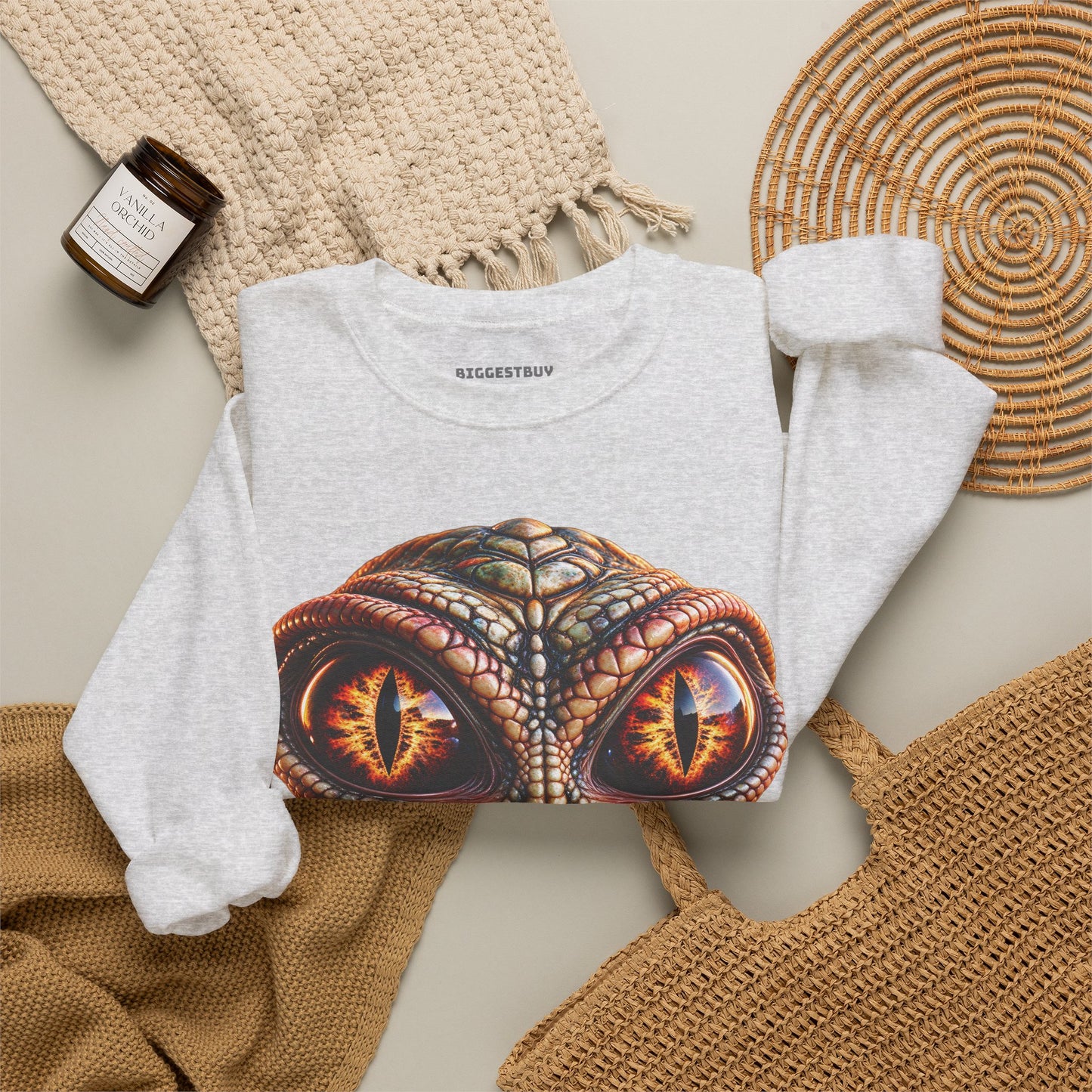 Alien Gaze - Crewneck Sweatshirt