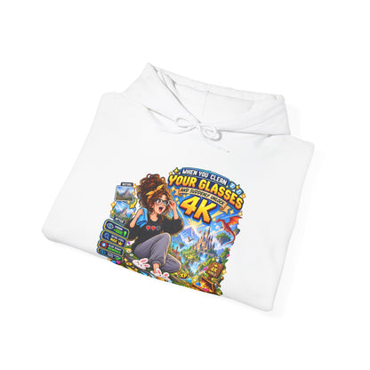 Glasses Galaxy - Pullover Hoodie