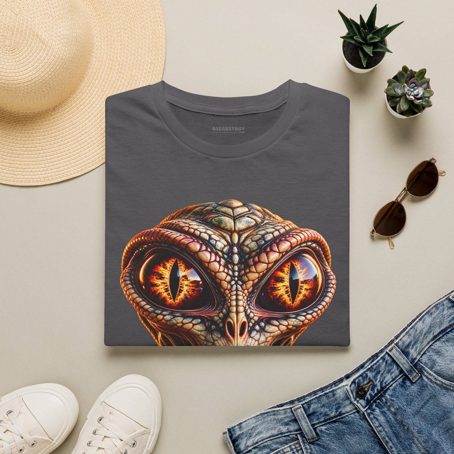Alien Gaze - Softstyle T-Shirt