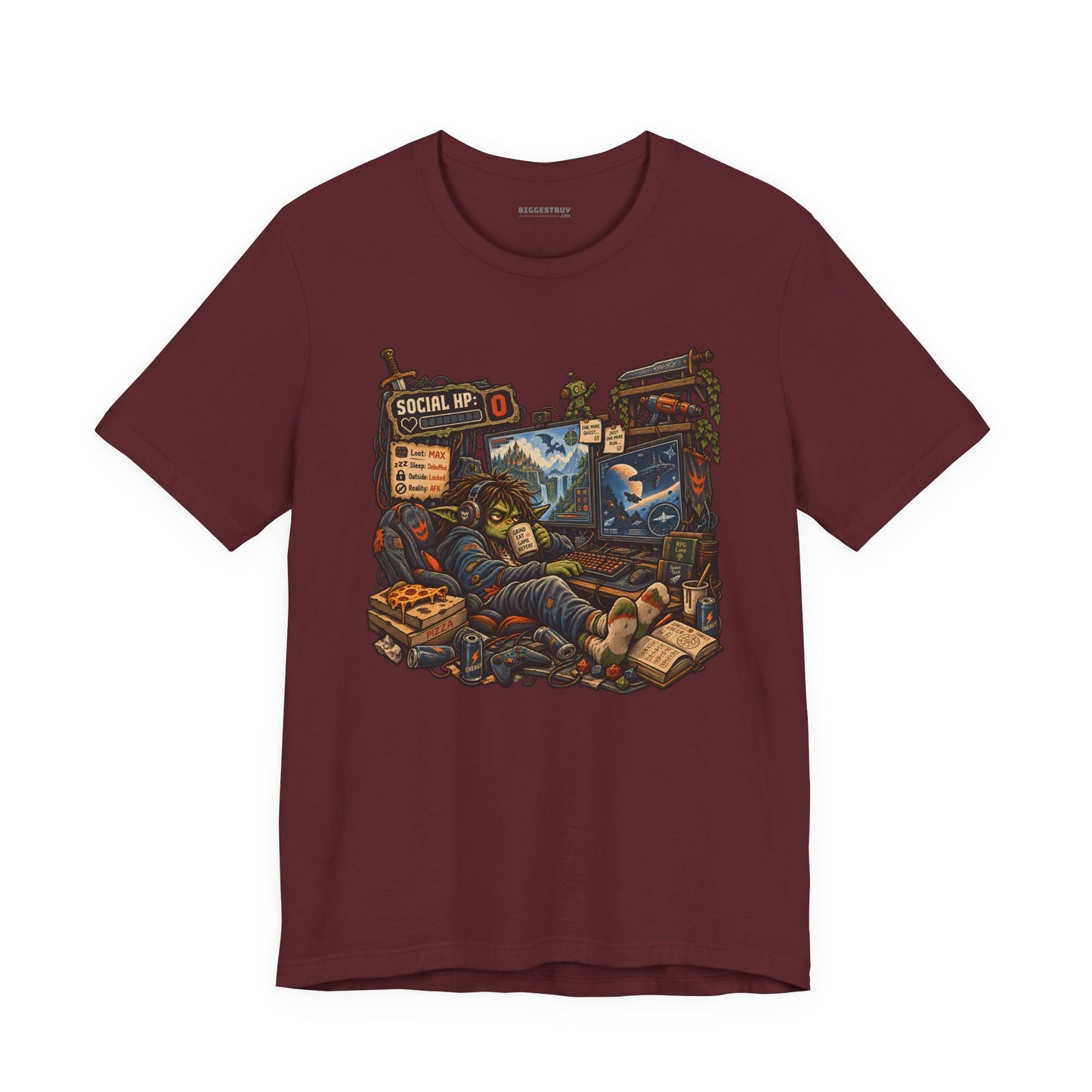 Social Zero - Classic Jersey Tee