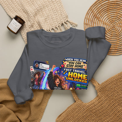 Quarantine Vibe - Crewneck Sweatshirt