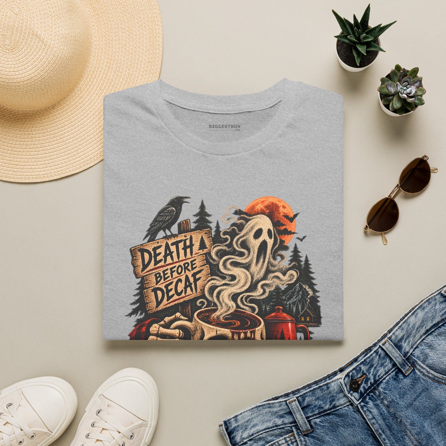 Death Decaf - Softstyle T-Shirt