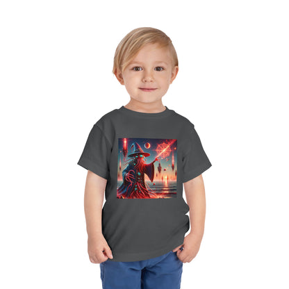 Camiseta | Camiseta para niños pequeños | Manga corta | Horror Cósmico | Mago Lovecraftiano