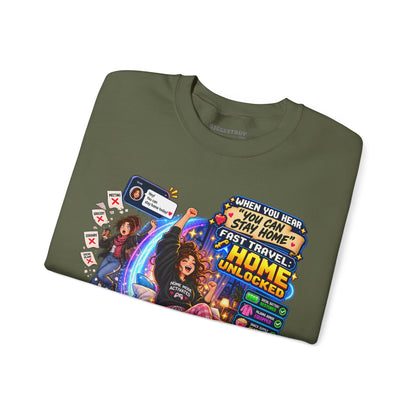 Quarantine Vibe - Crewneck Sweatshirt