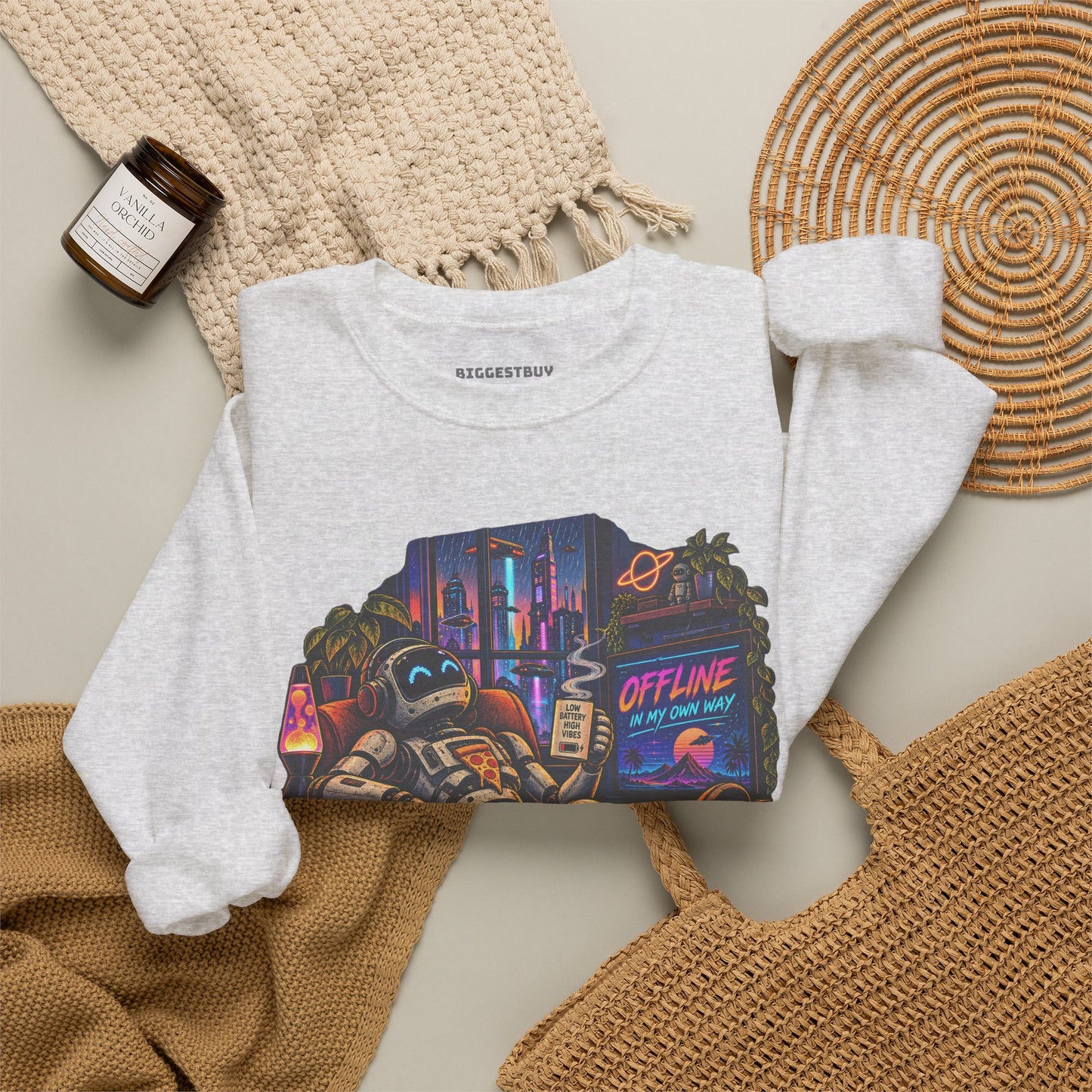 Offline Orbit - Crewneck Sweatshirt