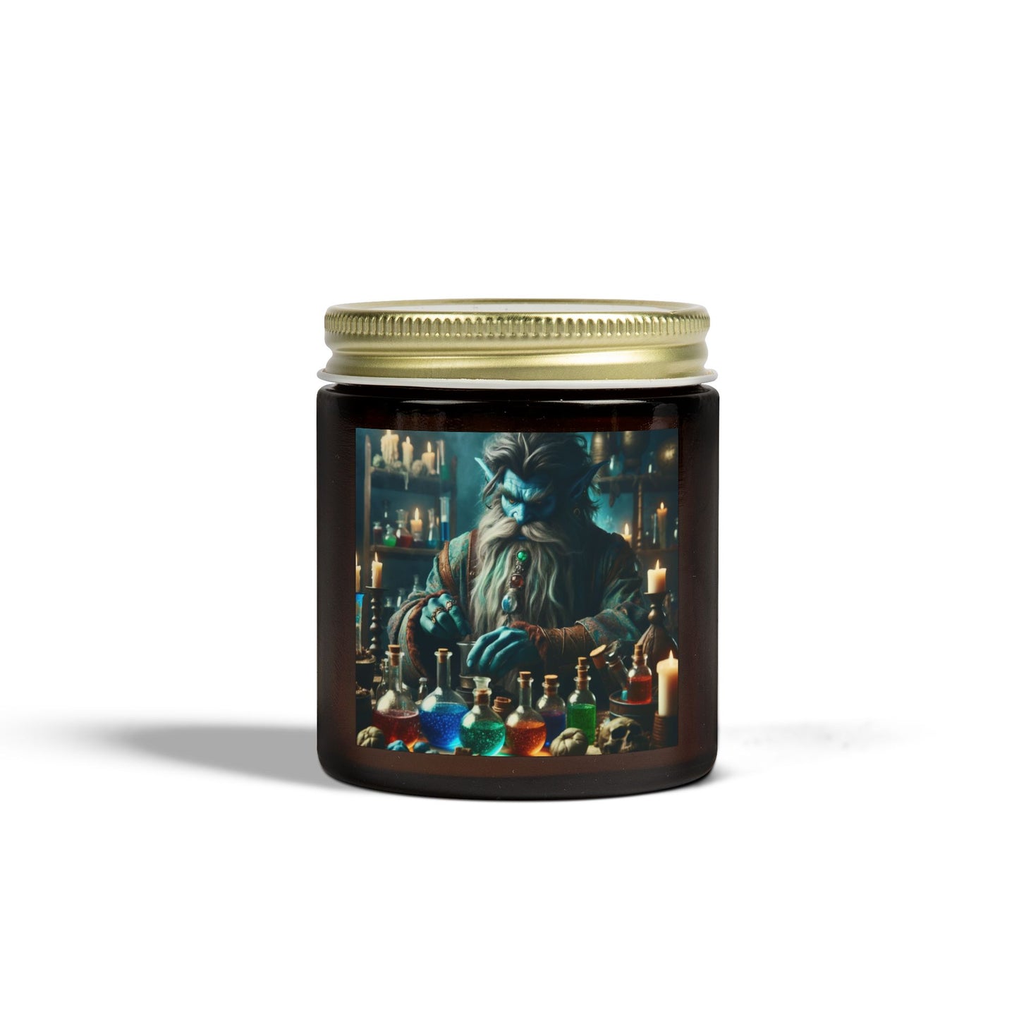 Candela profumata | Alchimia Mistica | Djinn Blu