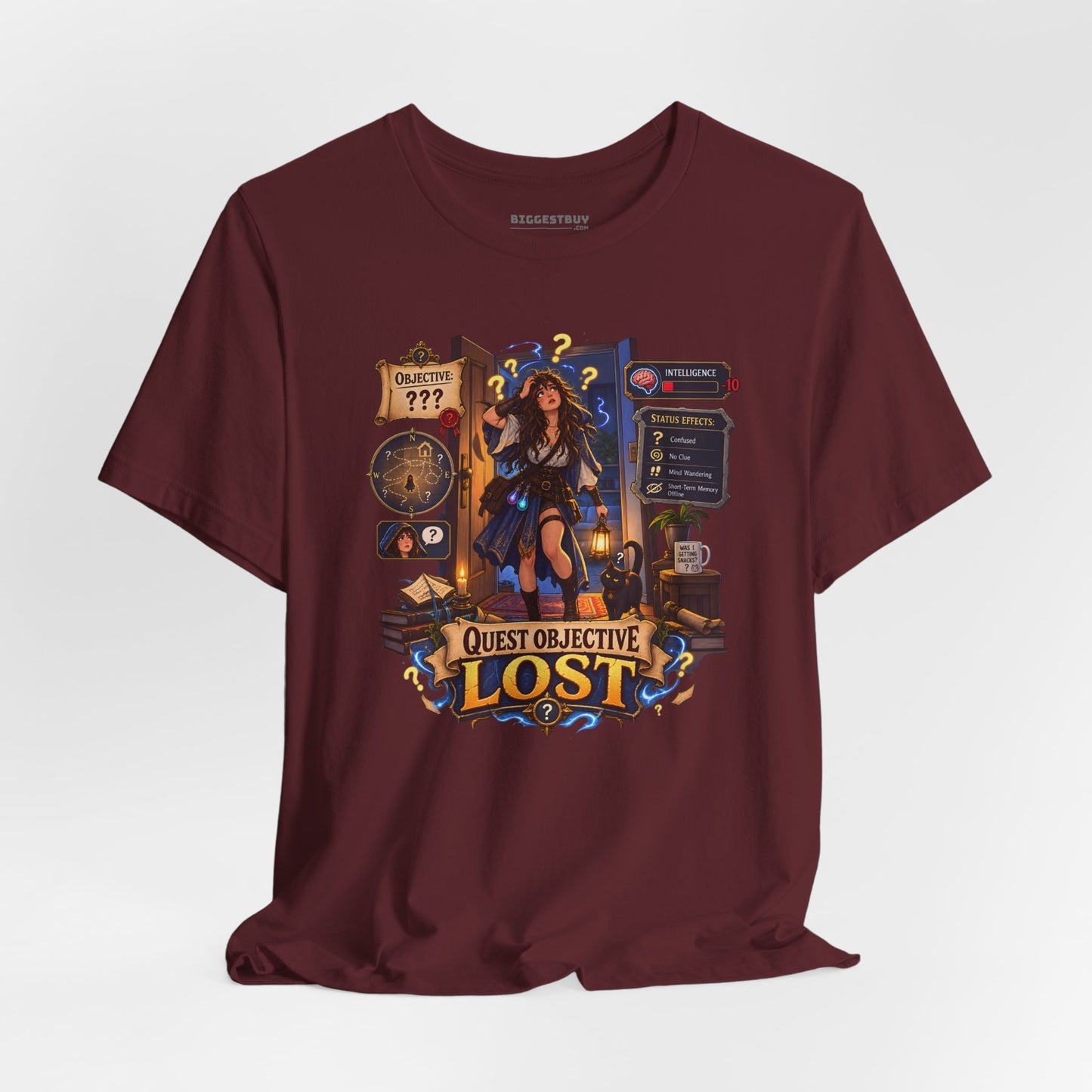Quest Lost - Classic Jersey Tee