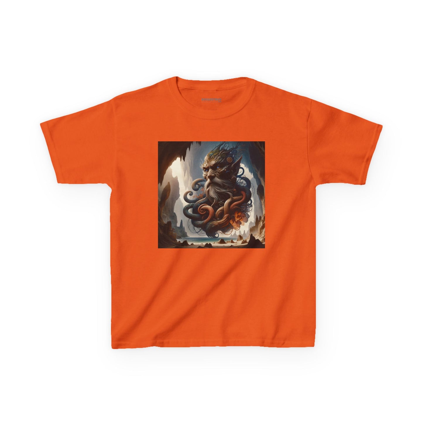 Camiseta | Camiseta Infantil | Algodão Pesado | Mitologia Marinha | Deus do Mar