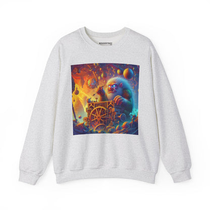Bluza dresowa | Unisex | Okrągły dekolt | Gruba mieszanka | Mitologia Arktyczna | Mechanik Lodu