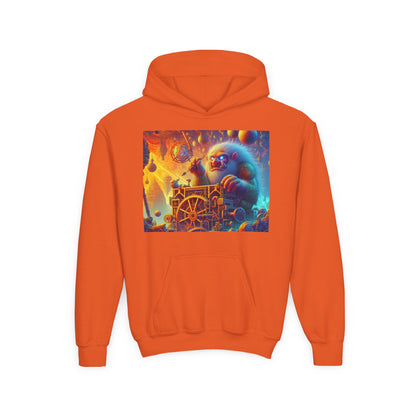 Bluza dresowa | Młodzieżowa | Z kapturem | Gruba mieszanka | Mitologia Arktyczna | Mechanik Lodu