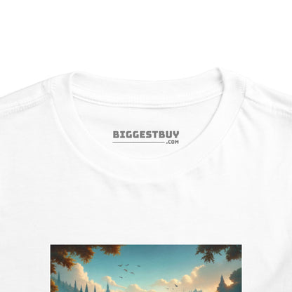 T-shirt | Peuter T-shirt | Korte mouw | Heldensage | Interraciale Vriendschap