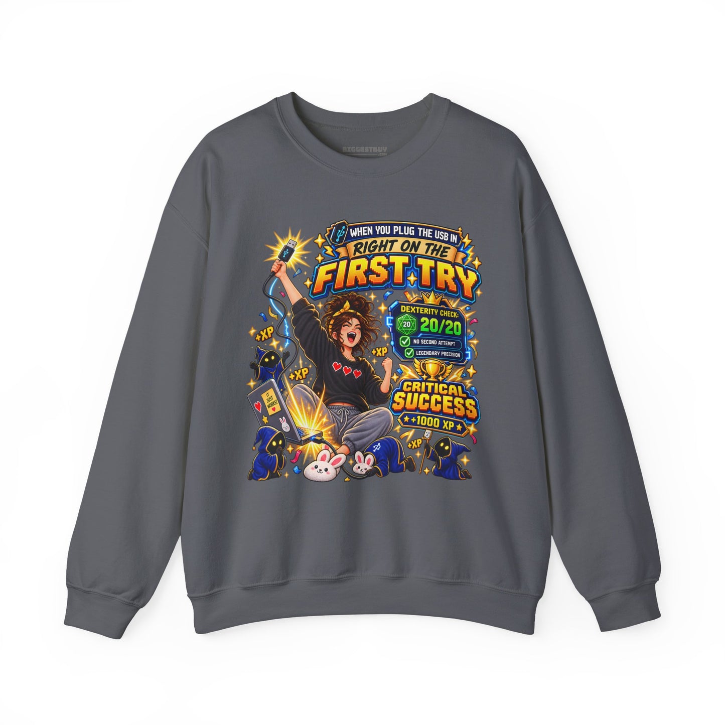 First Try - Crewneck Sweatshirt