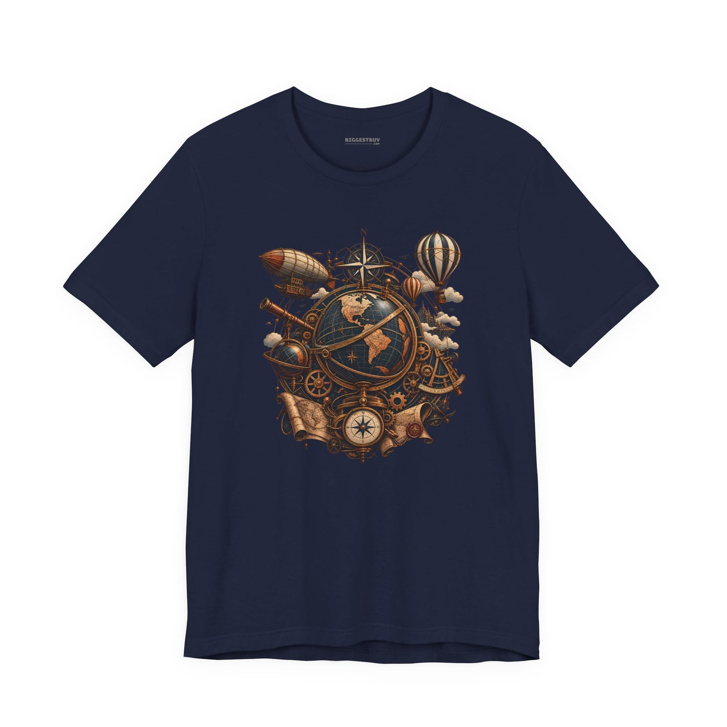 Steampunk Globe - Classic Jersey Tee