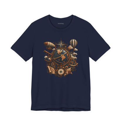 Steampunk Globe - Classic Jersey Tee