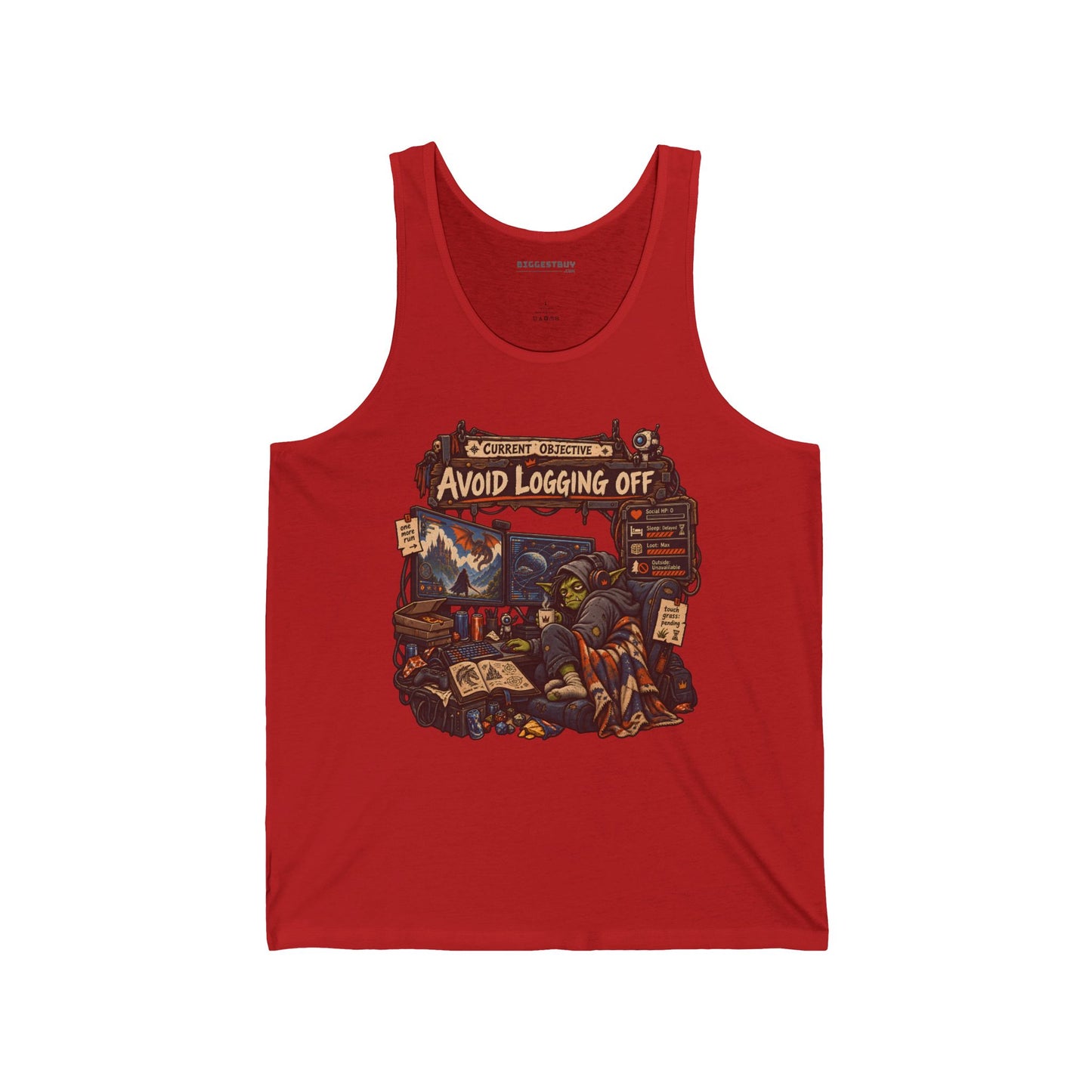 Logoff Dodge - Jersey Tank Top