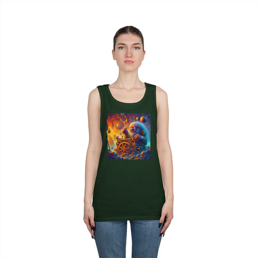 Camiseta de tirantes | Unisex | Algodón grueso | Mitología Nórdica | Gigante Artificiero