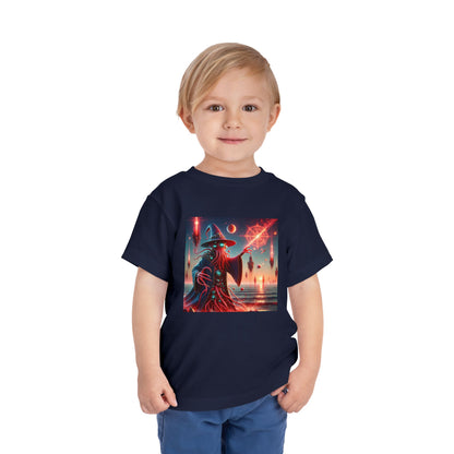 Camiseta | Camiseta para niños pequeños | Manga corta | Horror Cósmico | Mago Lovecraftiano