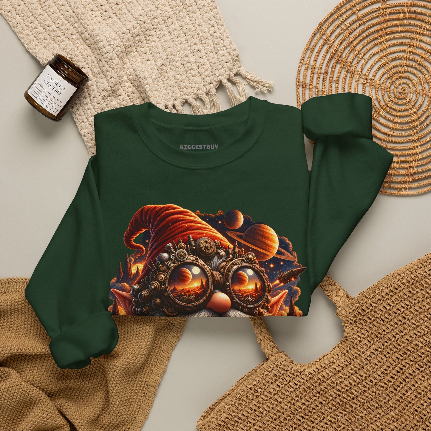 Clockwork Explorer - Crewneck Sweatshirt