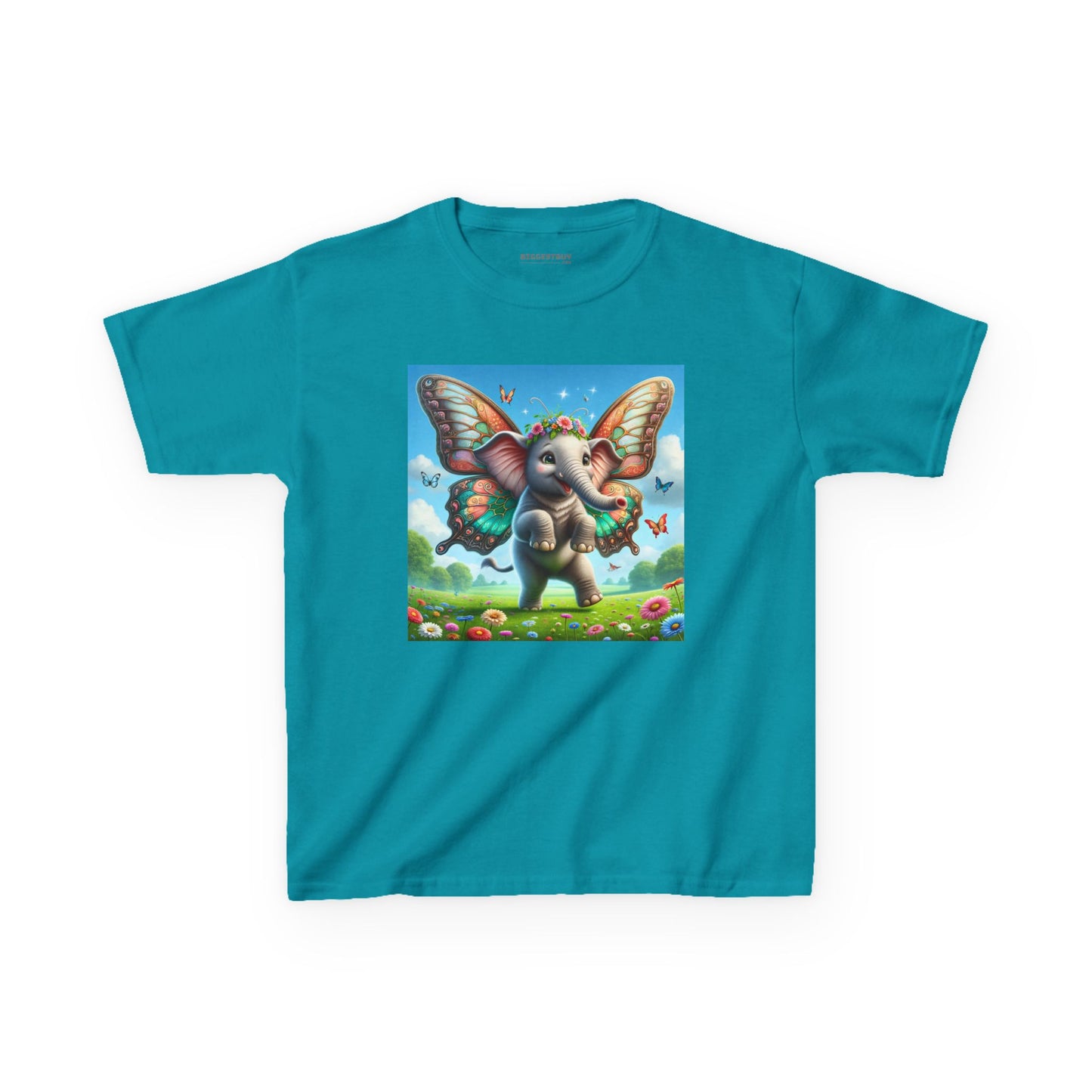 T-Shirt | Koszulka dziecięca | Ciężka bawełna | Baśniowa fauna | Airavata | Słonik