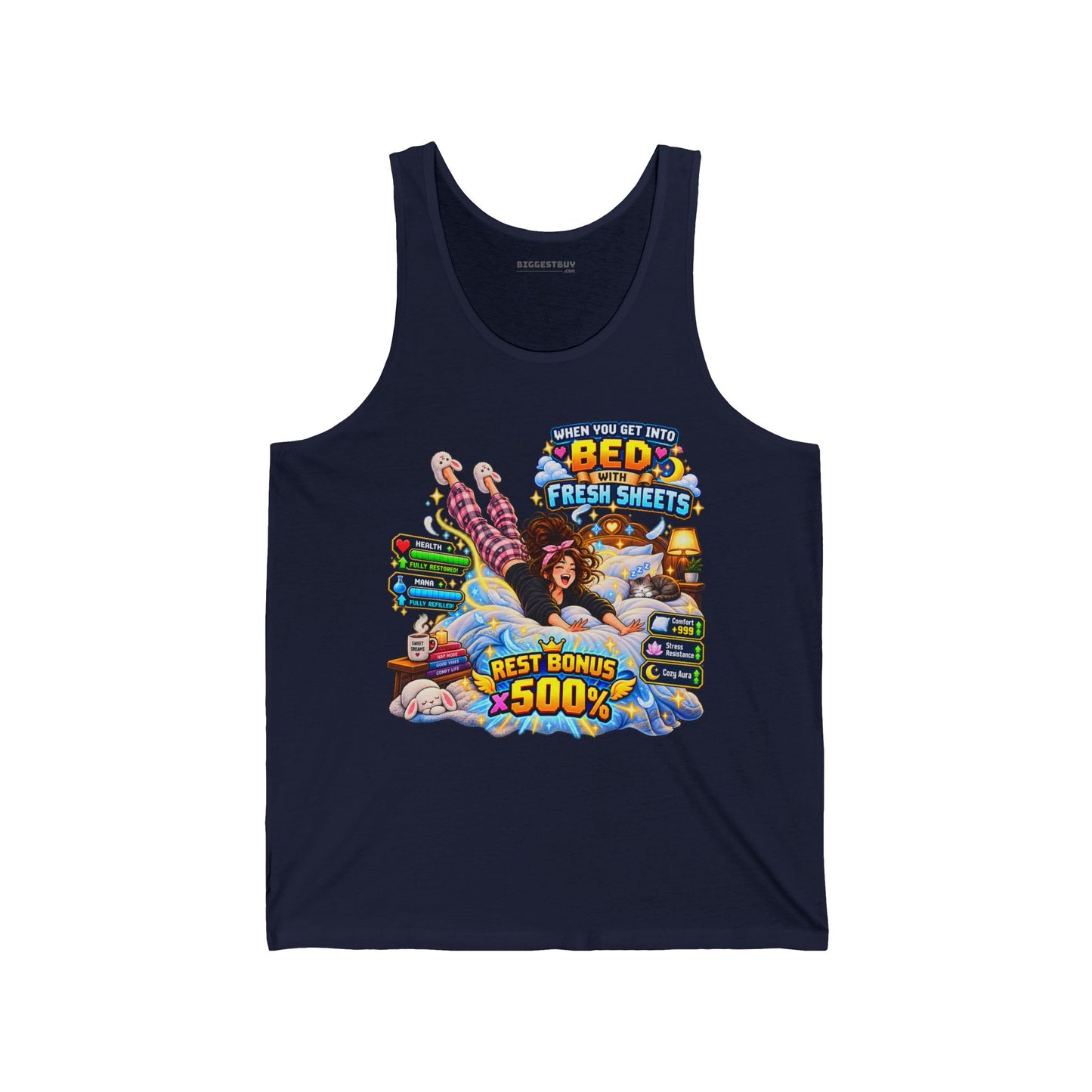 Sleepy Zone - Jersey Tank Top