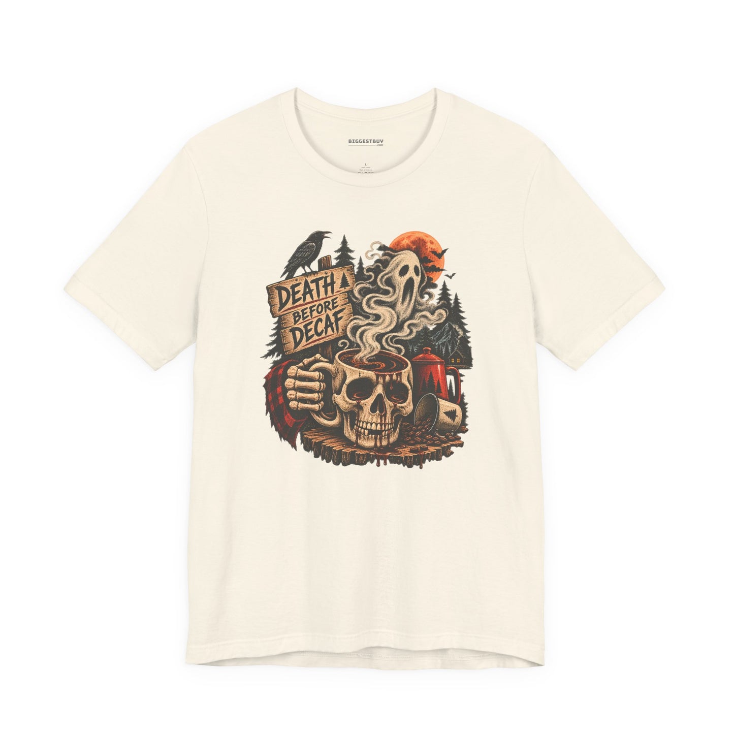 Death Decaf - Classic Jersey Tee