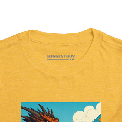 T-Shirt | Toddler Tee | Short Sleeve | High Fantasy | Dragon Duel | Goblin