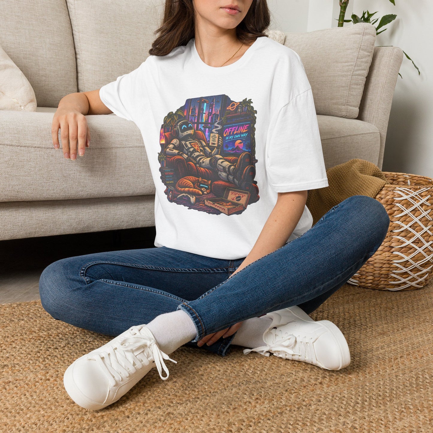 Offline Orbit - Softstyle T-Shirt