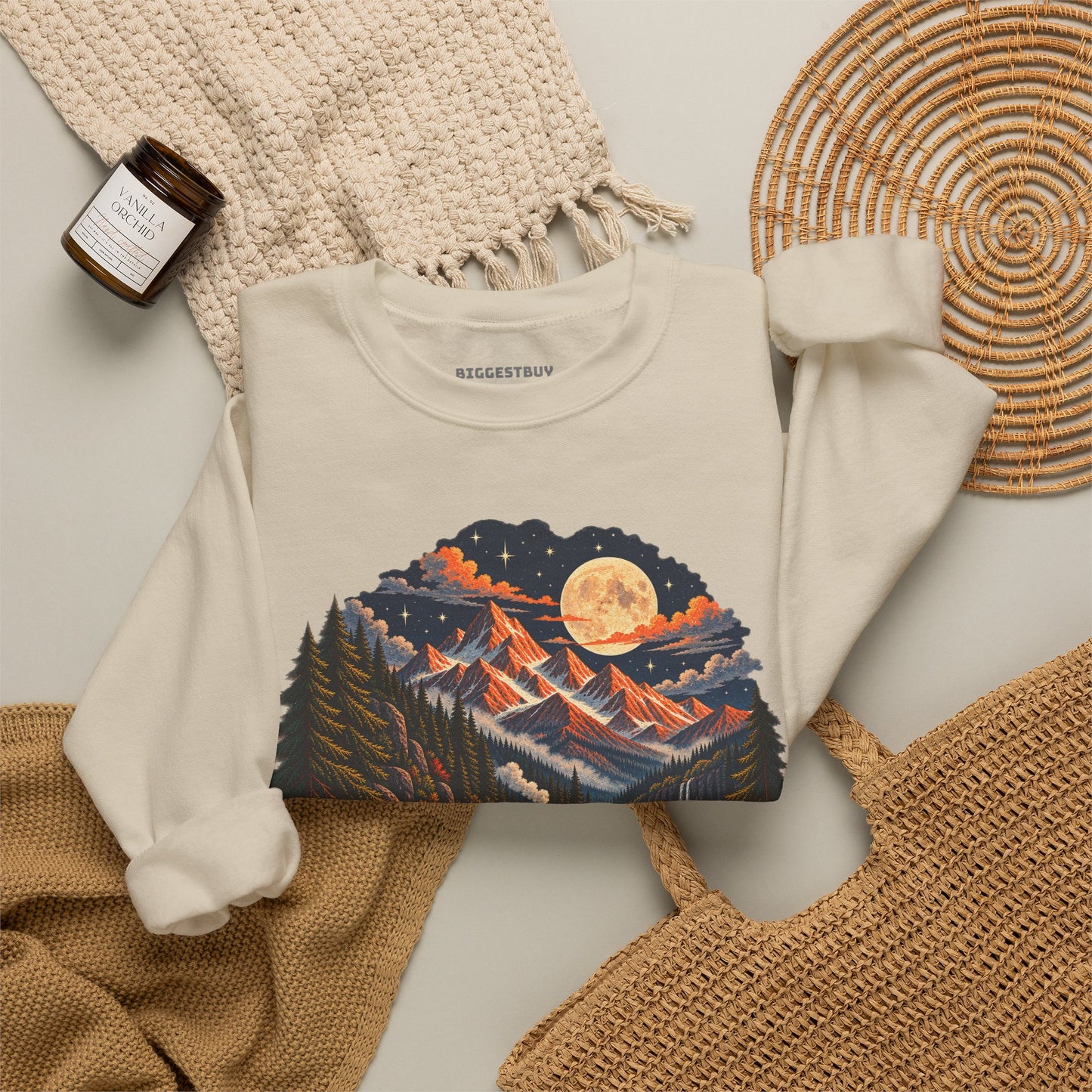 Midnight Rails - Crewneck Sweatshirt