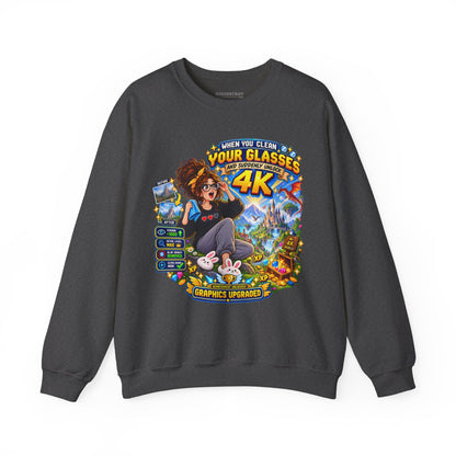 Glasses Galaxy - Crewneck Sweatshirt