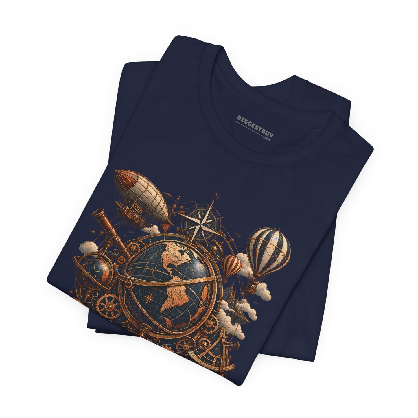 Steampunk Globe - Classic Jersey Tee