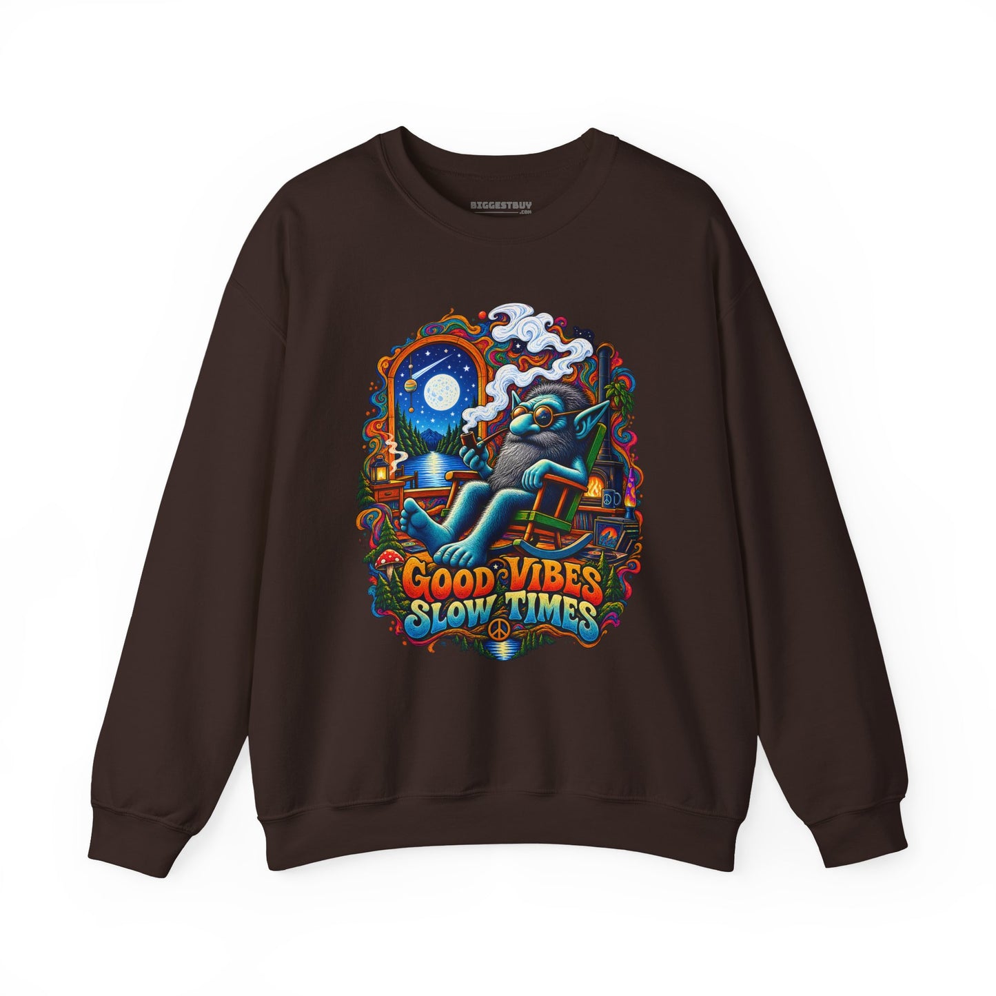 Slow Vibes - Crewneck Sweatshirt