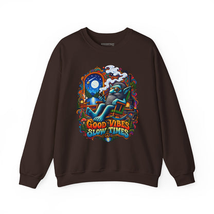 Slow Vibes - Crewneck Sweatshirt