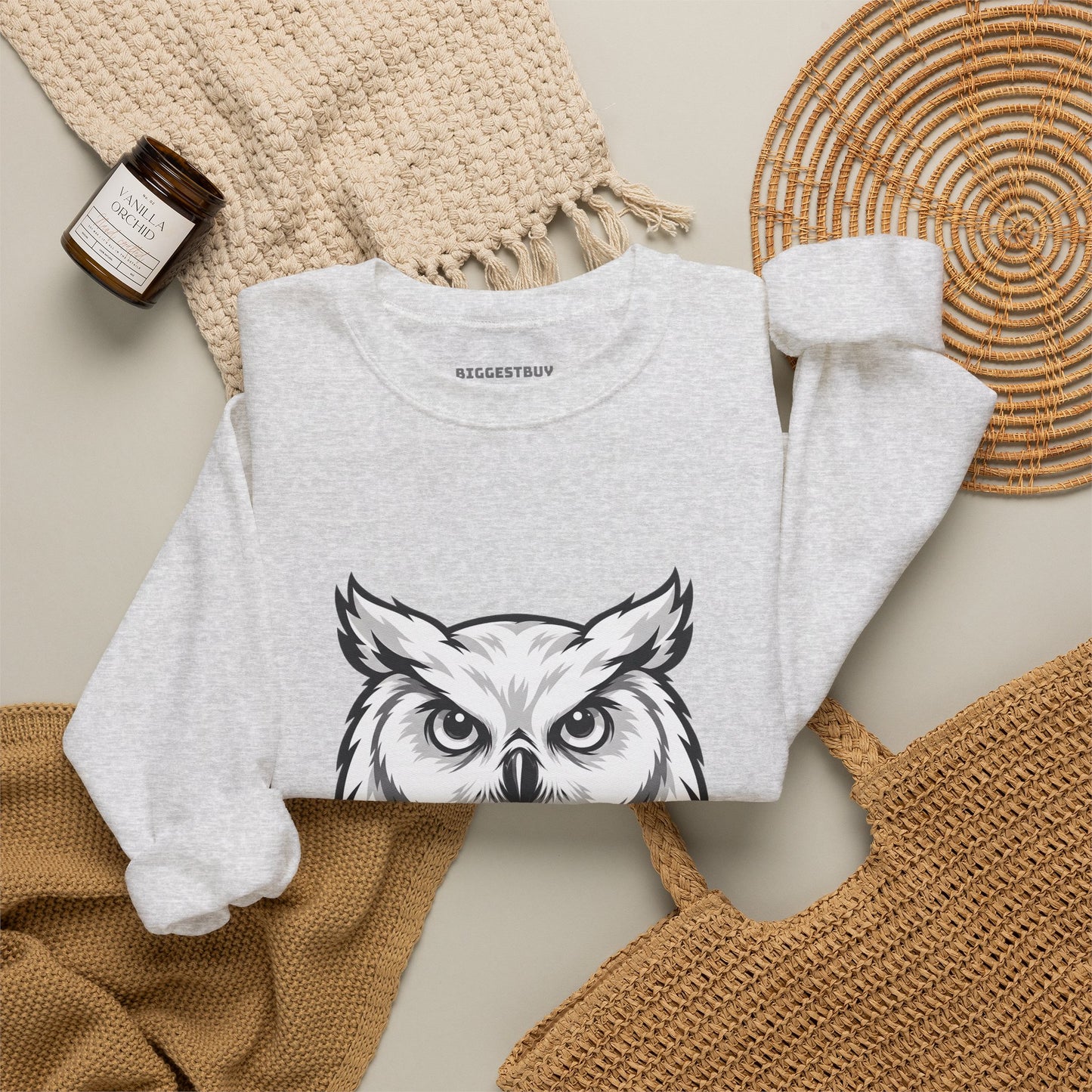 Owl Watch - Crewneck Sweatshirt