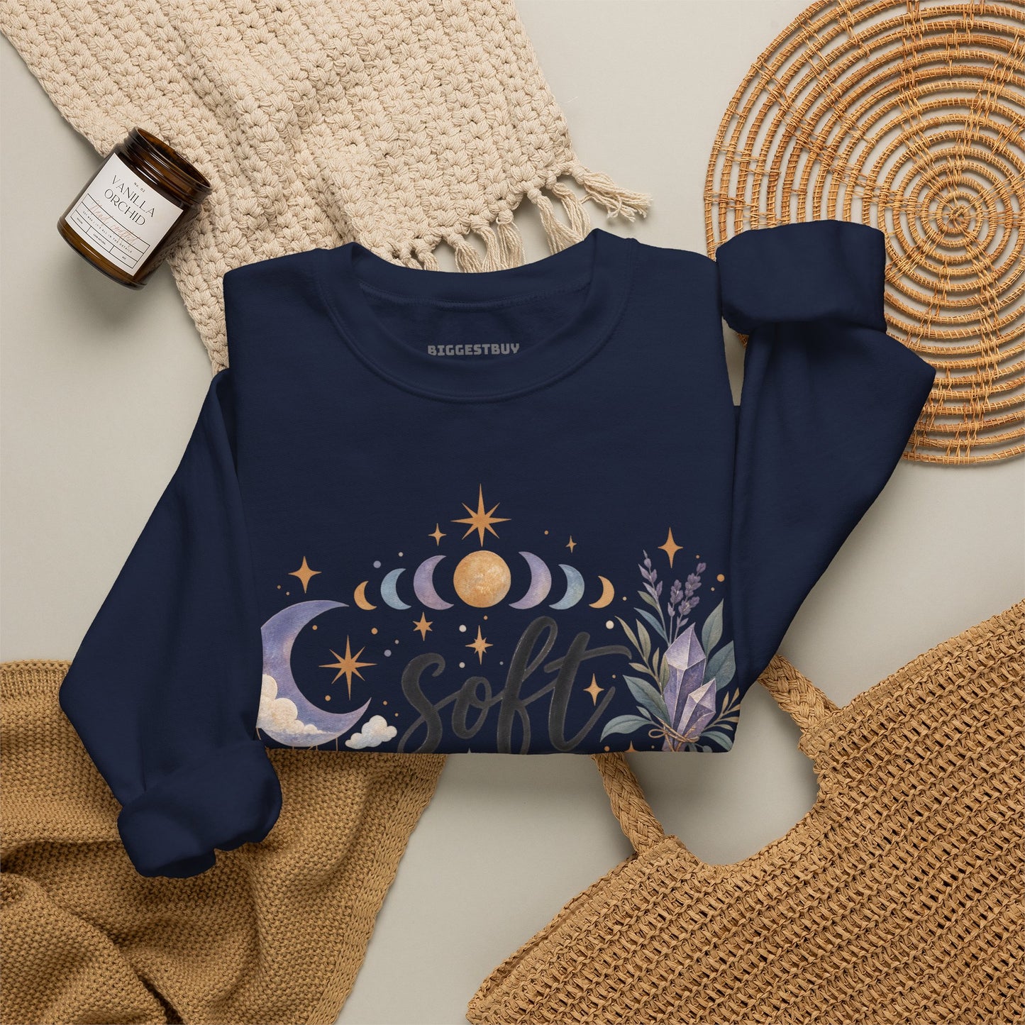 Softly Sparkling - Crewneck Sweatshirt