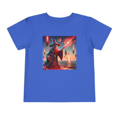 Camiseta | Camiseta para niños pequeños | Manga corta | Horror Cósmico | Mago Lovecraftiano