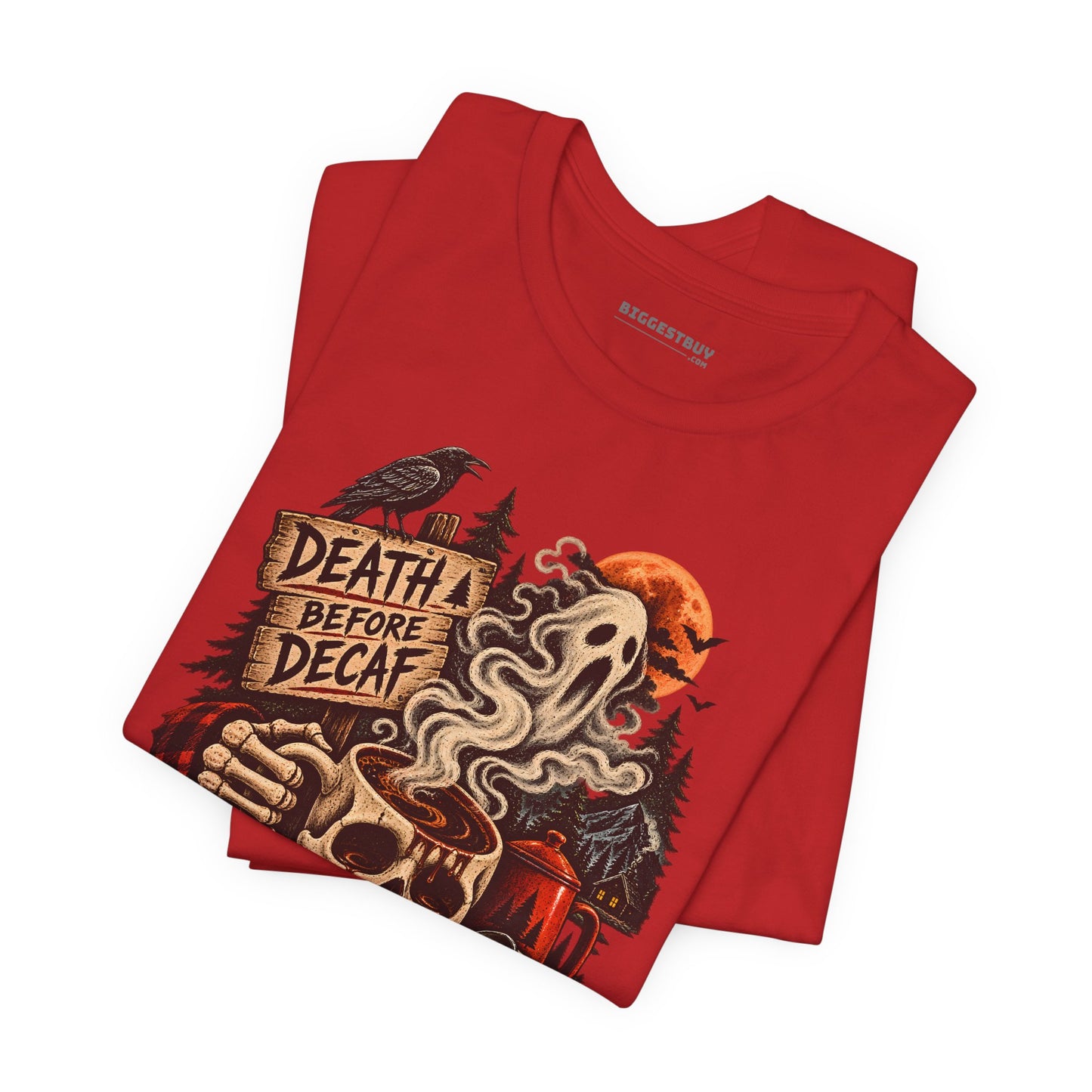 Death Decaf - Classic Jersey Tee