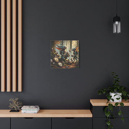 Canvas | Mat | Steampunk Feeën | Boswachters