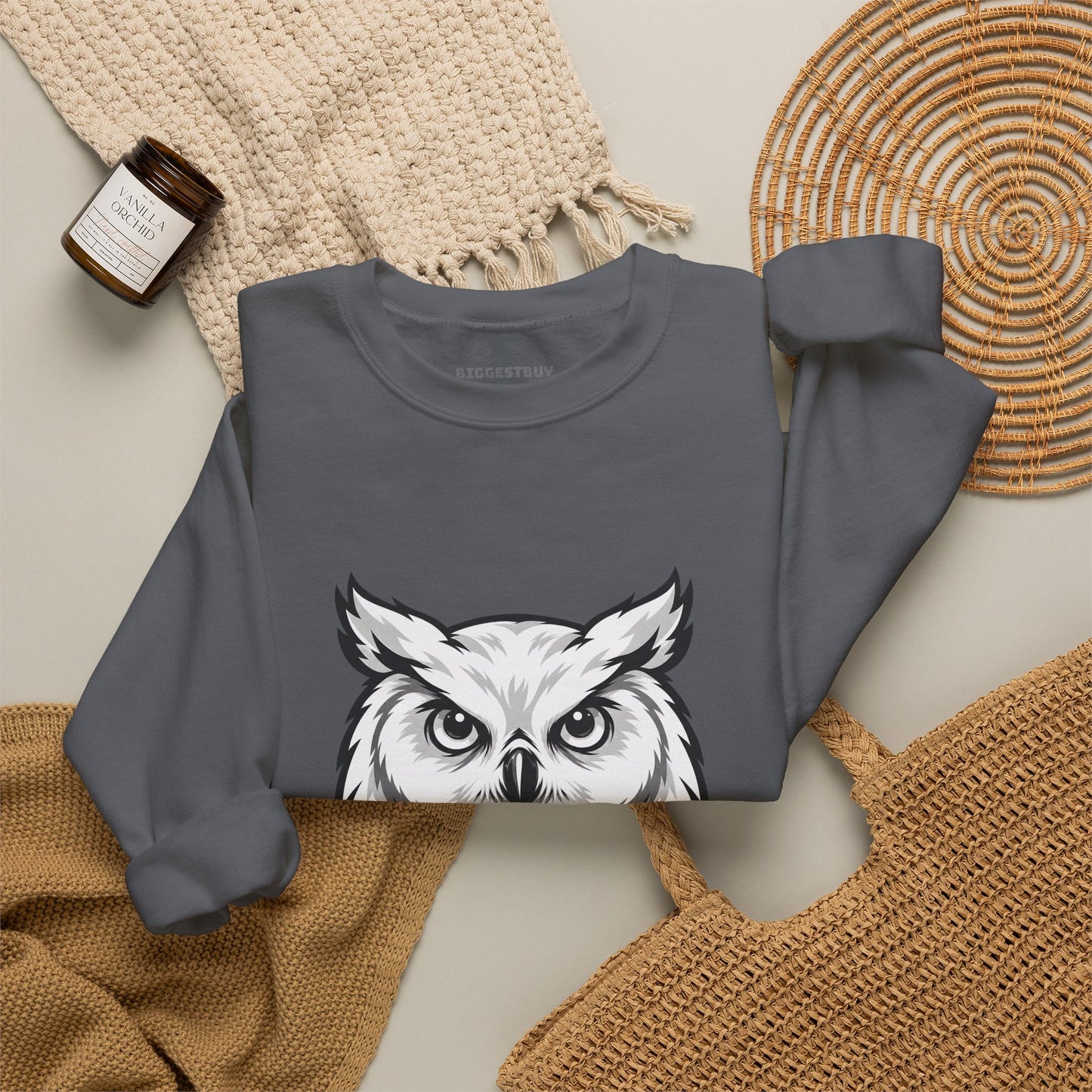 Owl Watch - Crewneck Sweatshirt