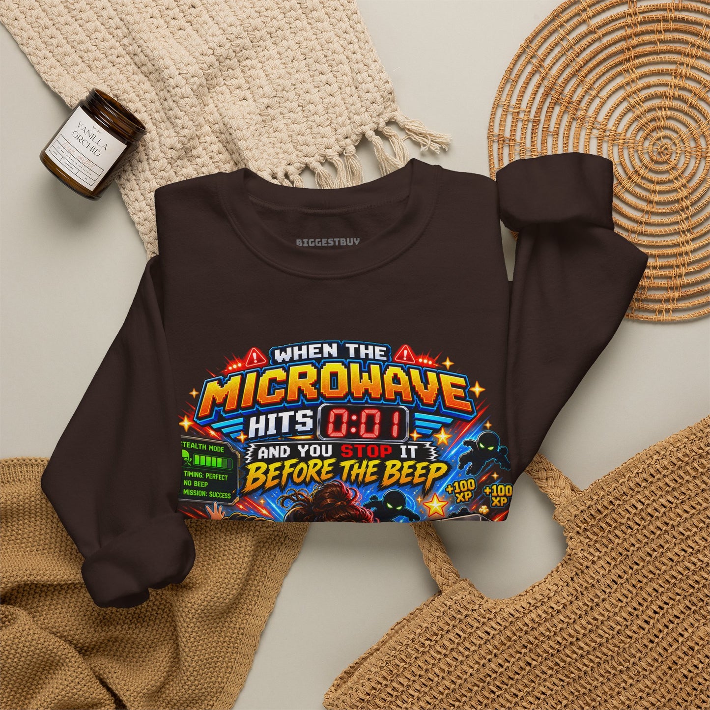Beep Beatdown - Crewneck Sweatshirt