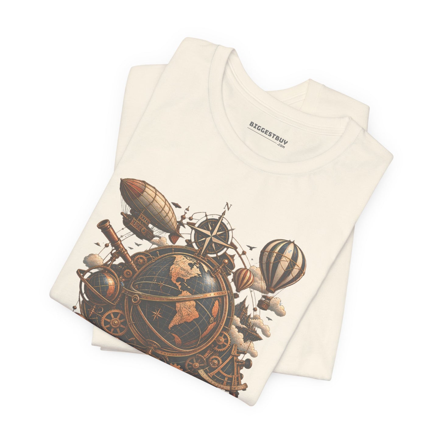 Steampunk Globe - Classic Jersey Tee