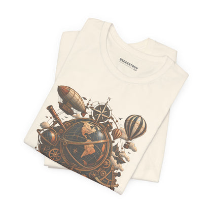Steampunk Globe - Classic Jersey Tee