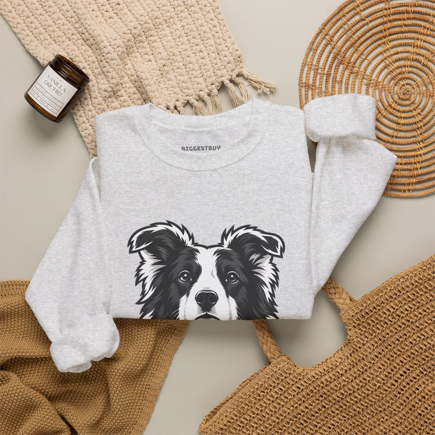 Collie Crest - Crewneck Sweatshirt