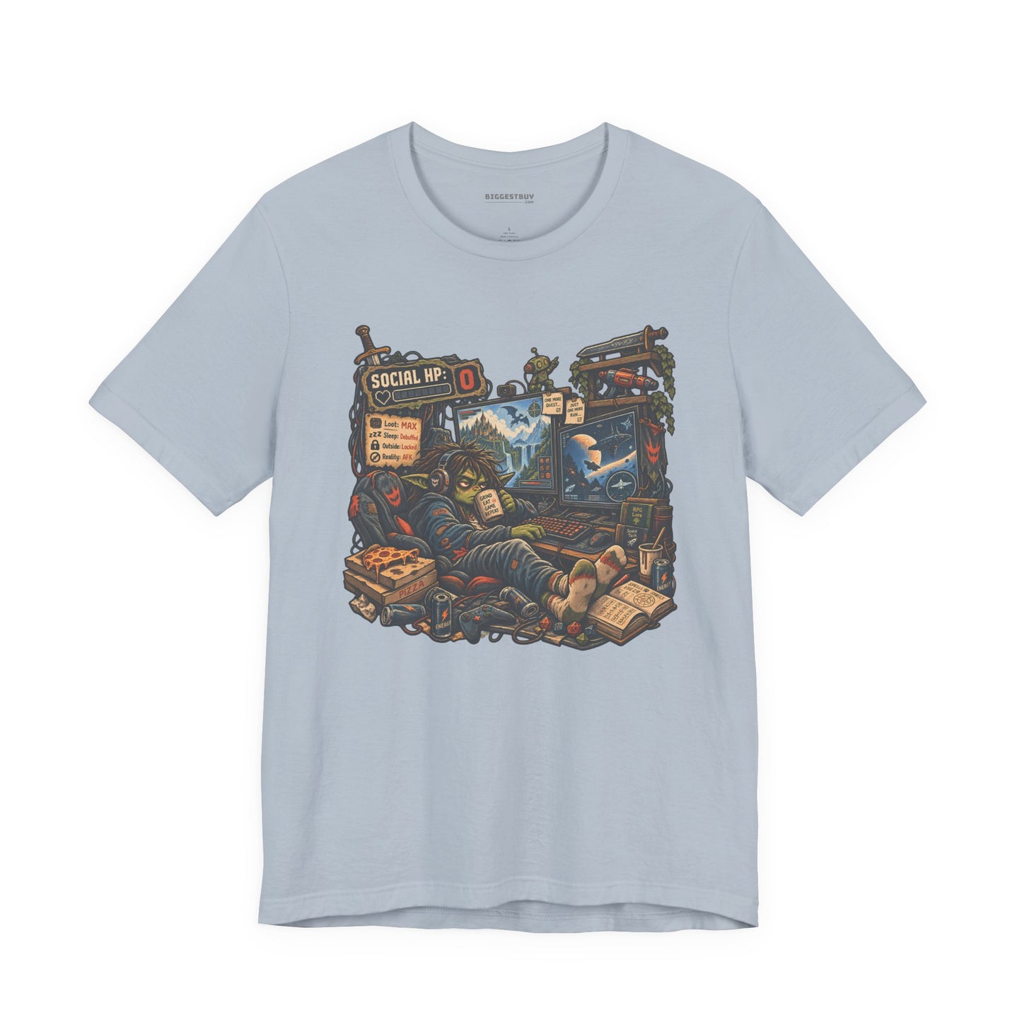 Social Zero - Classic Jersey Tee