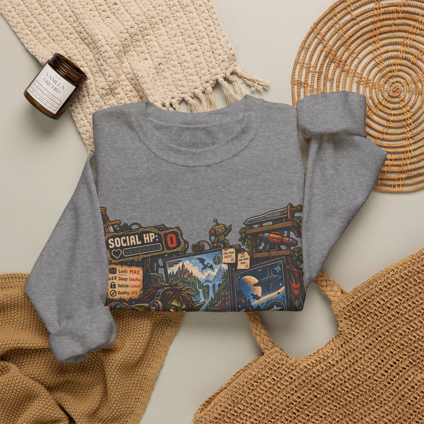 Social Zero - Crewneck Sweatshirt