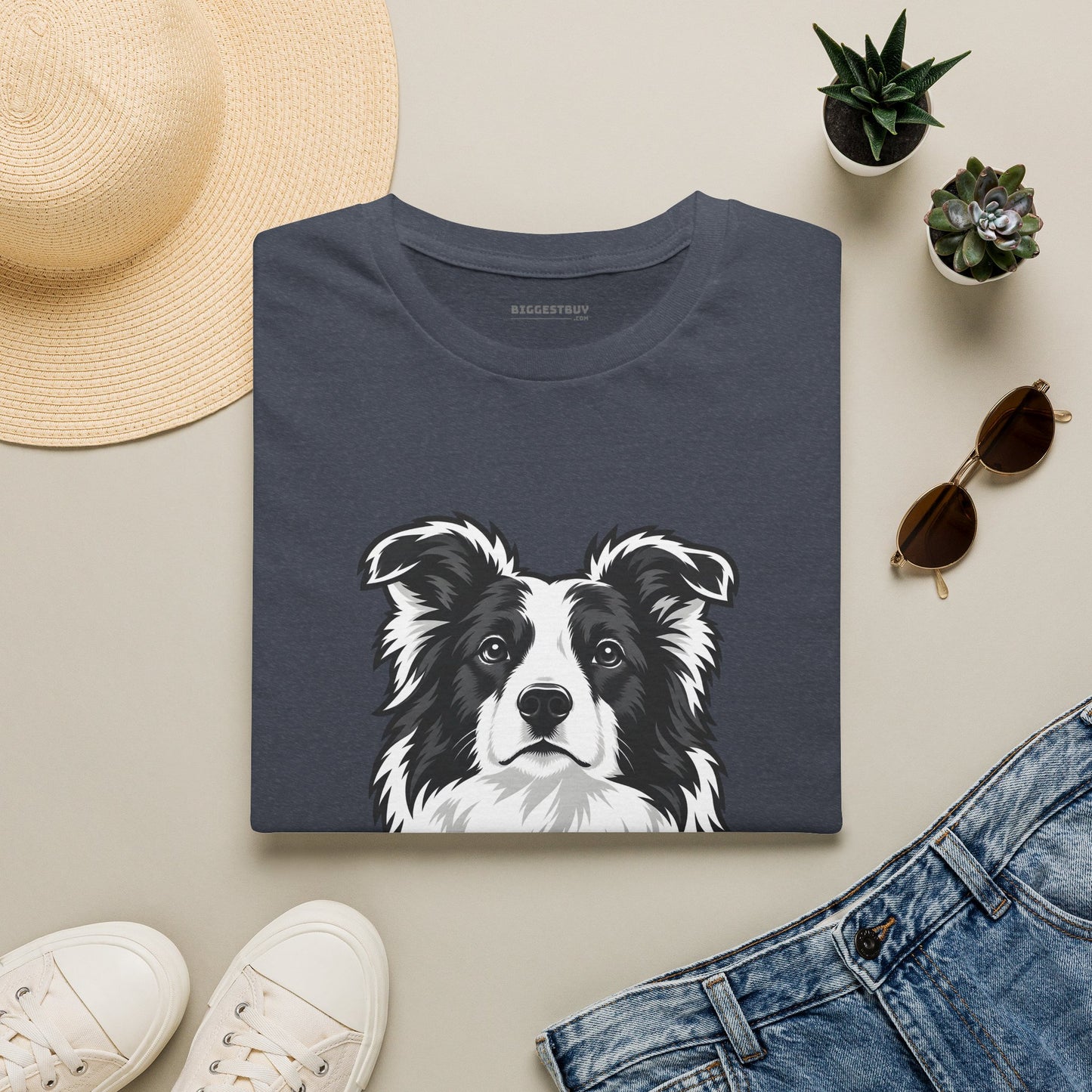 Collie Crest - Softstyle T-Shirt